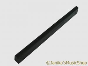 BLANK UNCUT PLATIC GUITAR NUT BLACK